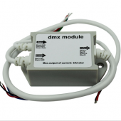 3 Channels DMX 512 Module LED RGB Controller DC12V 24V